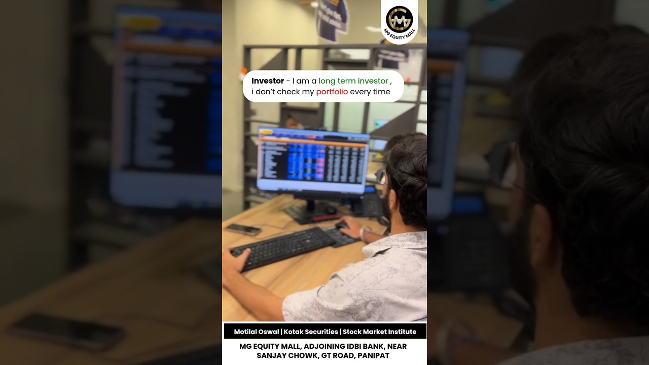 Long-term investor Aashiqui be like .. checking their portfolio every time ...