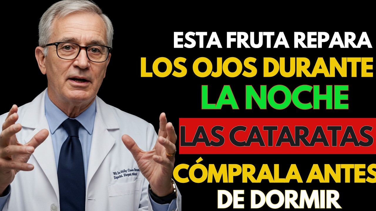 EL DOCTOR EXPLICA: LA MEJOR FRUTA PARA COMER ANTES DE DORMIR Y MANTENER LOS OJOS SALUDABLES