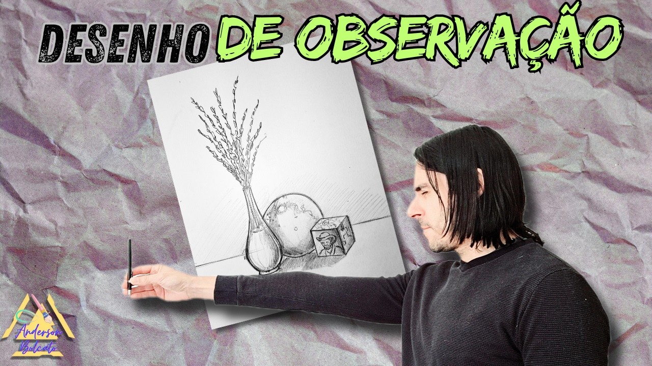DESENHO DE OBSERVAÇÃO - Como medir proporções de objetos como referência