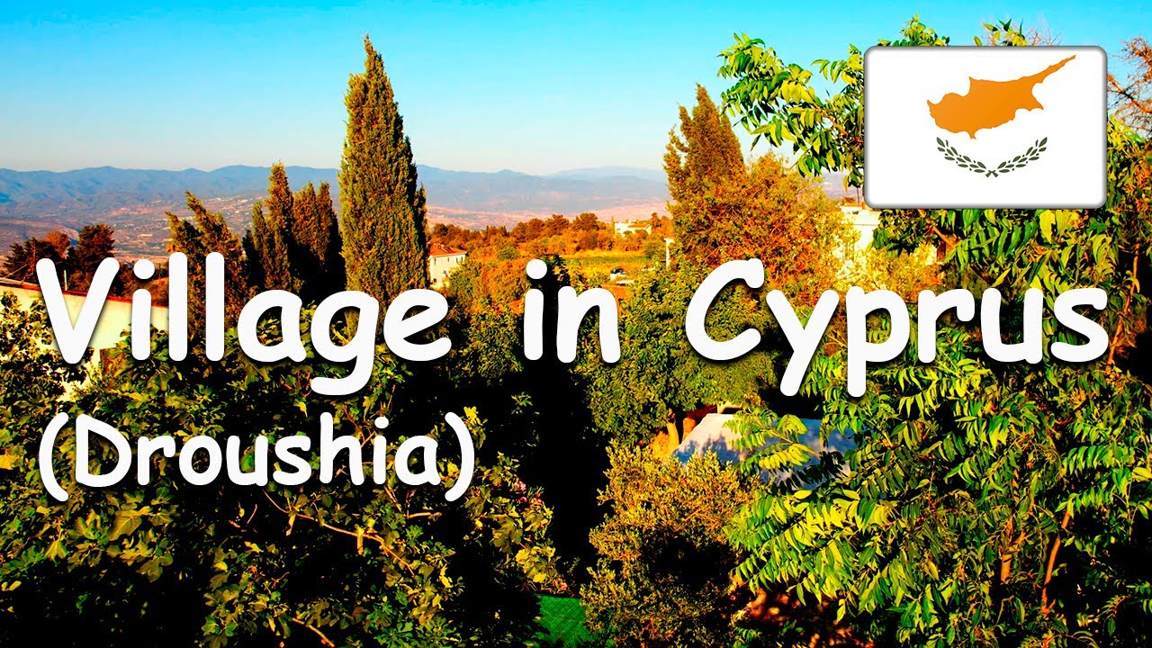 Drusha. Village in Cyprus (Paphos)