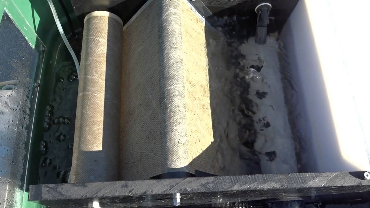 Eigenbau Vliesfilter in Betrieb - DIY - Homemade Filter