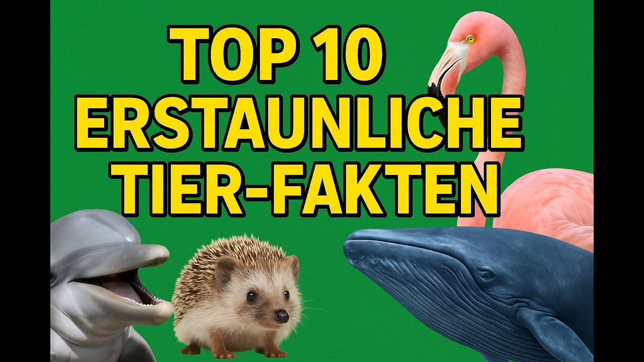 10 unglaubliche Tier Fakten