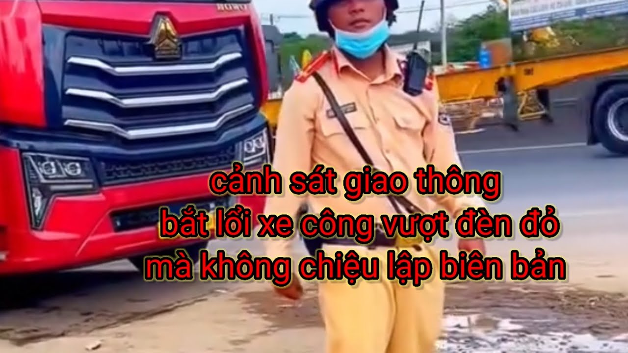cái kết của cảnh sát giao thông bắt xe công