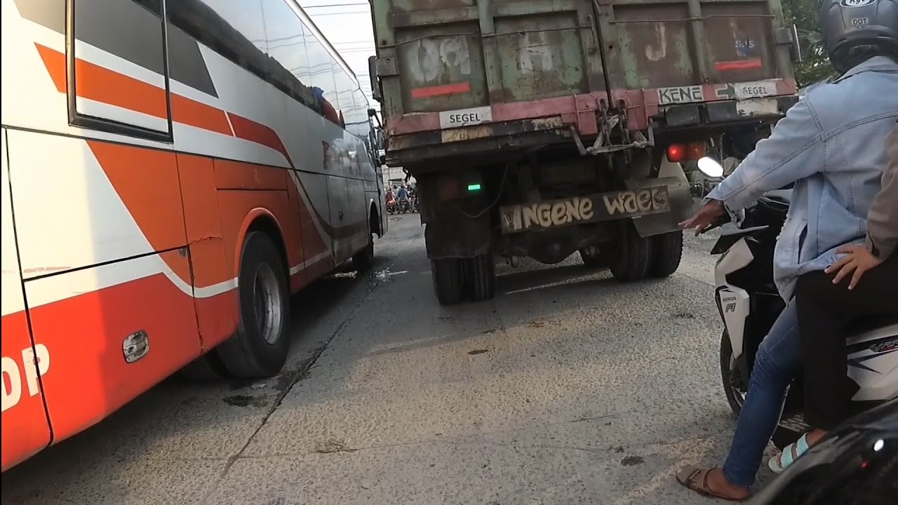 Dashcam Suzuki Address | Ex Terminal Terboyo Riwayatmu | Halte BRT dan Fasilitas Parkir Truk Terboyo