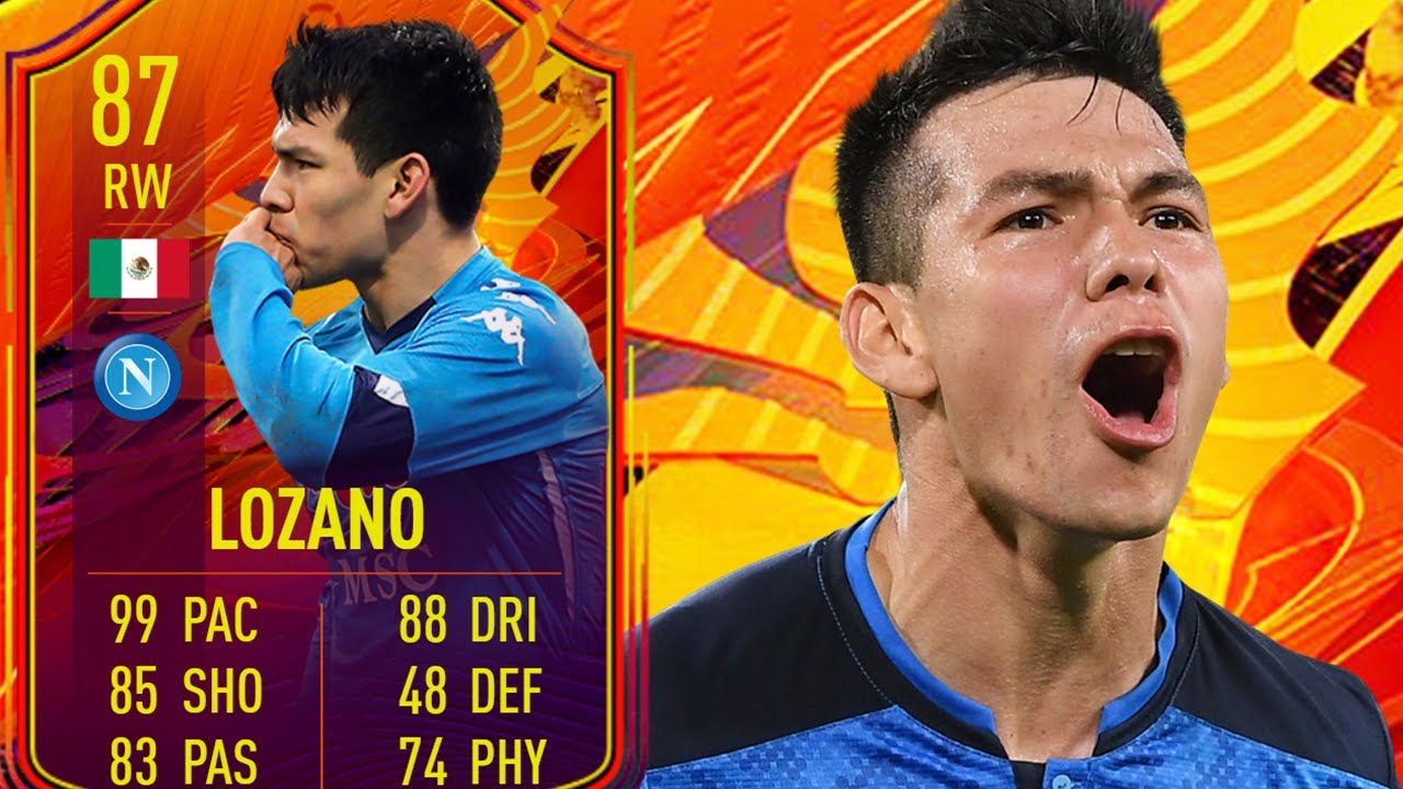 PACE FOR DAYS! 87 HEADLINERS LOZANO PLAYER REVIEW | 87 LOZANO REVIEW | HEADLINERS LOZANO | FIFA 21