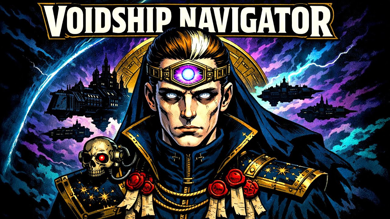 The Most Stressful Job in the Imperium: Voidship Navigator in Warhammer 40K