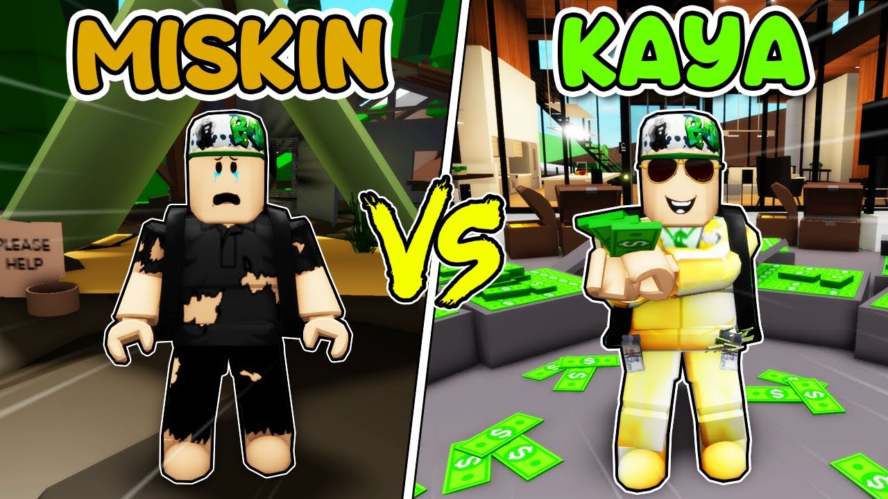 Miskin vs Kaya - FULL EPISOD Season 1 | Drama Brookhaven 🏡RP  (Roblox Malaysia)