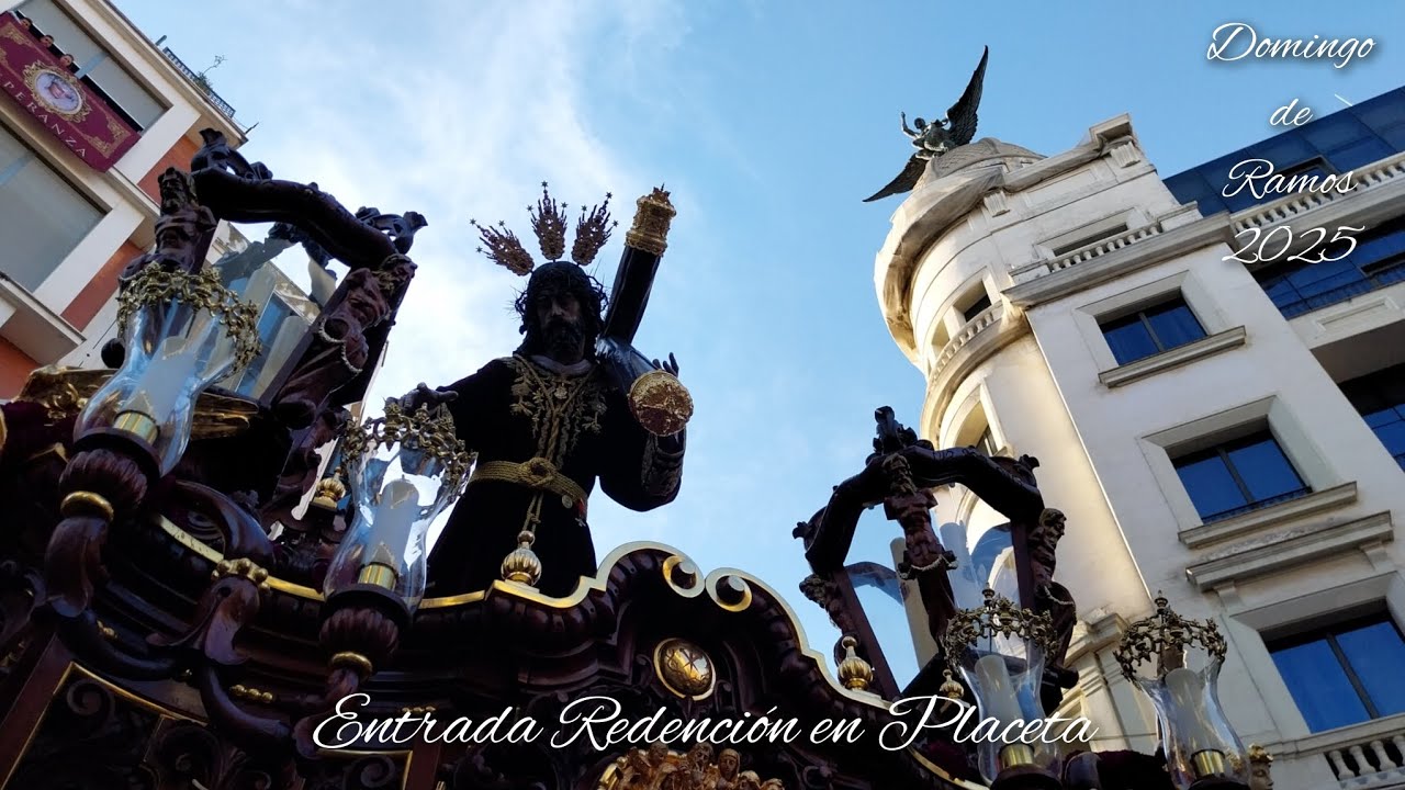 Entrada Cristo de la Redención en Placeta | Domingo de Ramos Huelva 2025 (HD)