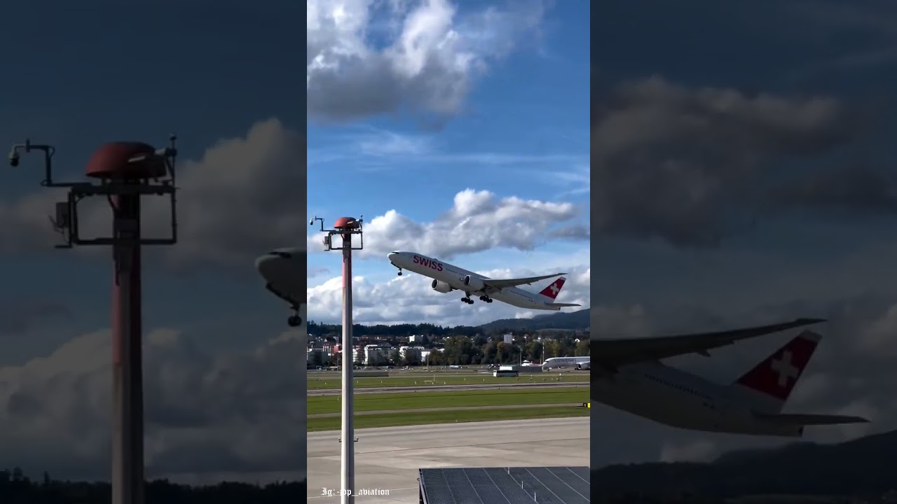 SWISS International Air Lines #flyswiss #flyswiss777 #swiss#swissinternationalairlines #b777