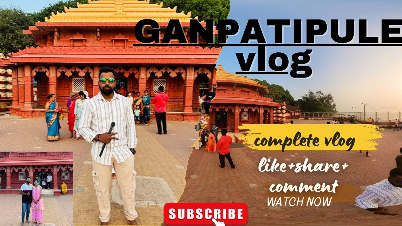 Ganpatipule Ganesh Darshan conplete Vlog”....Wonderful temple...Ratnagiri famous temple -DAY-2