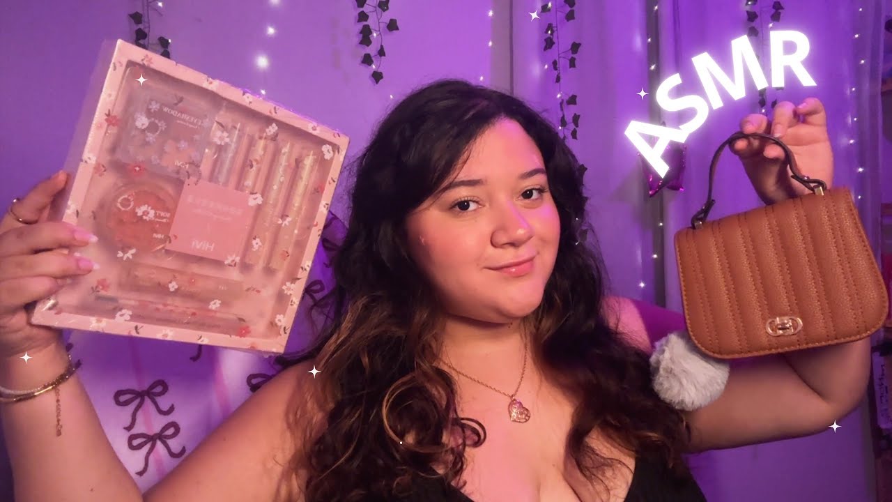 ASMR | TIA RICA te presenteia MUITO! ✨🛍️ (roleplay, voz suave, afirmações positivas) - ASMR Nartx