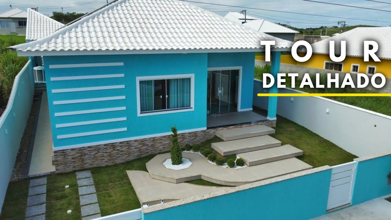 CASA COM ACABAMENTO PRIMOROSO EM CONDOMÍNIO COMPLETO! ARARUAMA | REGIÃO DOS LAGOS-RJ