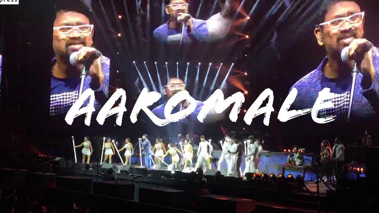 AR Rahman Live In Concert Dubai 2019 - Aaromale ft. Alphons Joseph