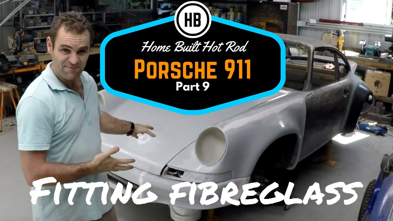 Fitting fibreglass parts - Porsche 911 Classic Car Build Part 9