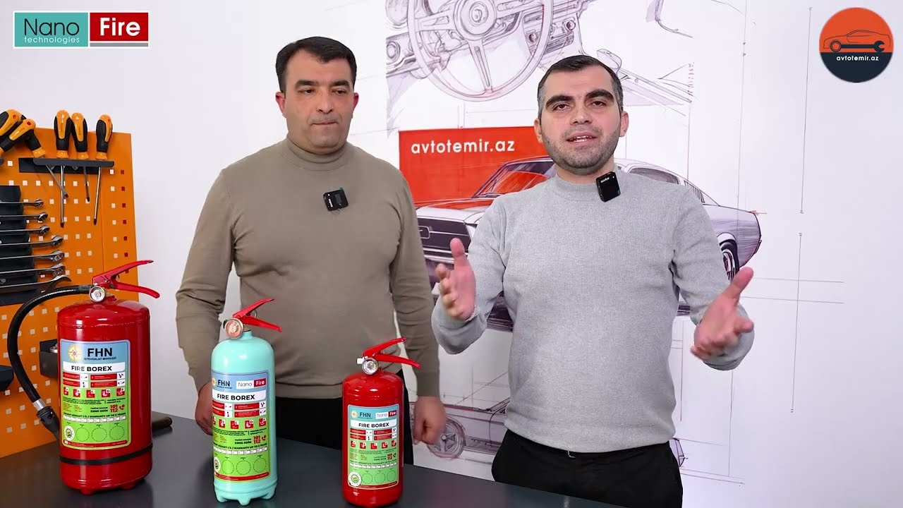 NanoFire yanğınsöndürmə balonları