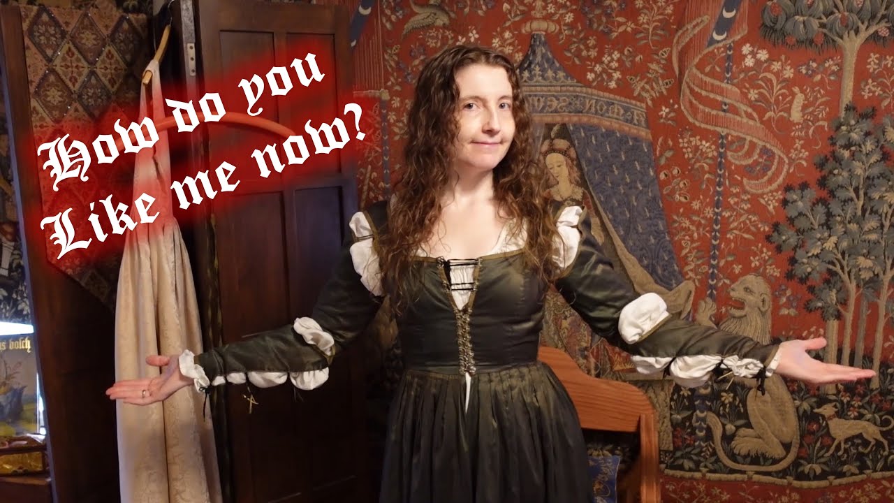 Getting Dressed in the 15th Century // Italian Renaissance Gown/Gamurra/Cotta