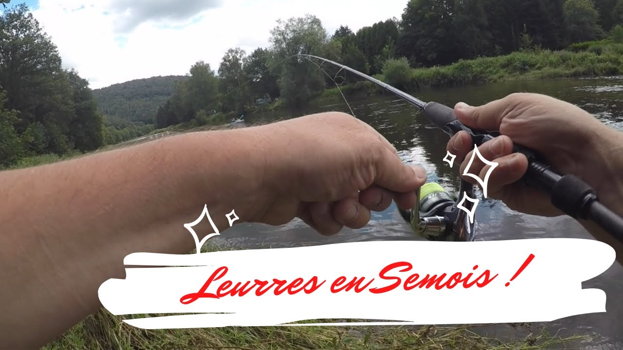 Peche aux leurres en semois - Juillet 2021