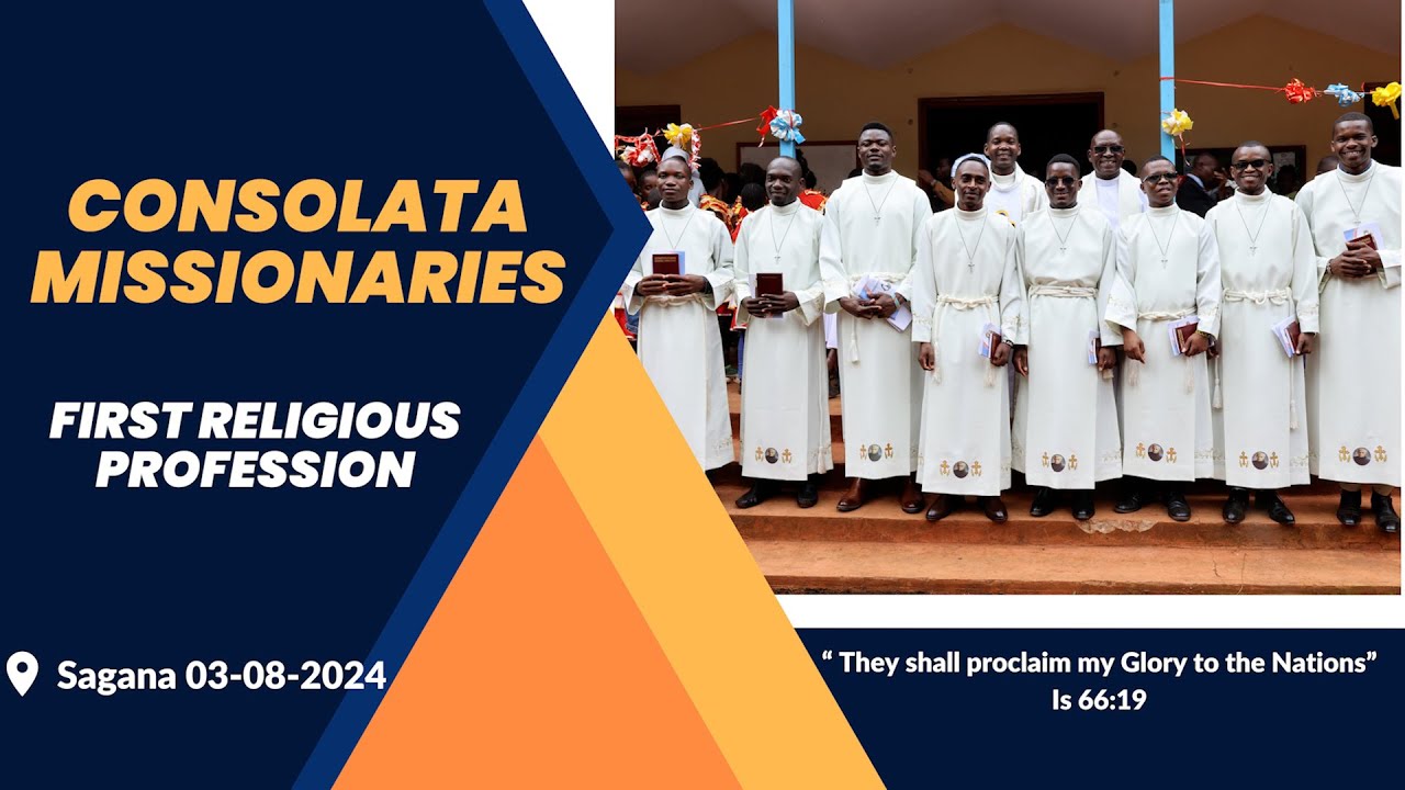 FIRST RELIGIOUS PROFESSION OF 16 CONSOLATA MISSIONARIES