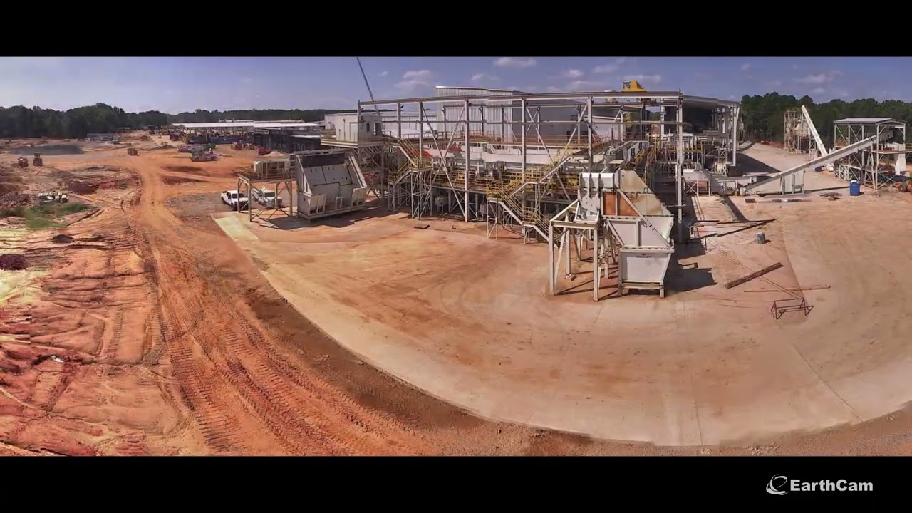 Timelapse of the Roseburg Sawmill in Weldon, NC - A Comact Greenfield Project