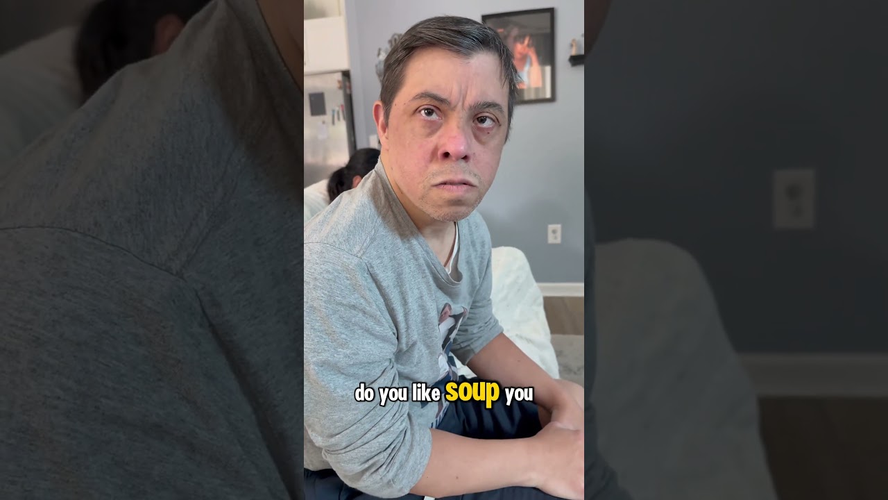 John&rsquo;s so hungry his chest is boiling&mdash;he could eat a horse! 😂 #downsyndromeawareness
