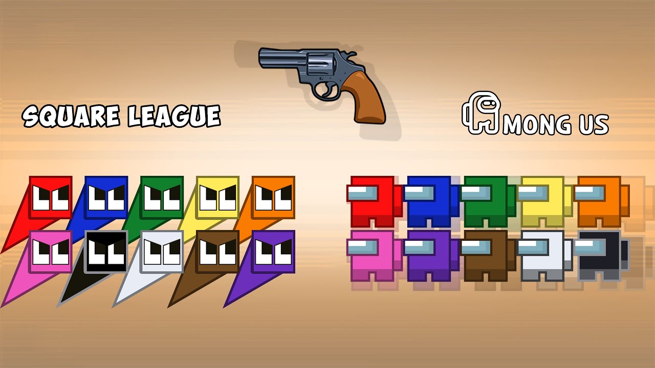 Square League VS Among Us - The Chaos Begins!