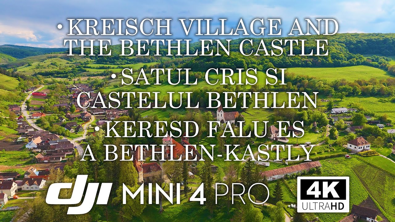 Kreisch and the Bethlen Castle - Cris si Castelul Bethlen - Keresd es a Bethlen-Kastely - MINI 4 PRO