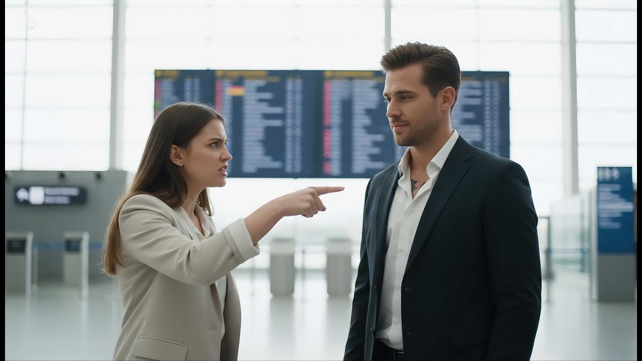 She Yelled At Him At The Airport, Unaware He Was The Mafia Boss Hiring Her Now.