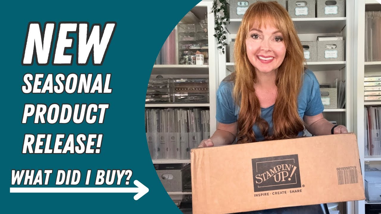 New Scrapbooking & Card Making Seasonal Supplies! Stampin' Up! Unboxing