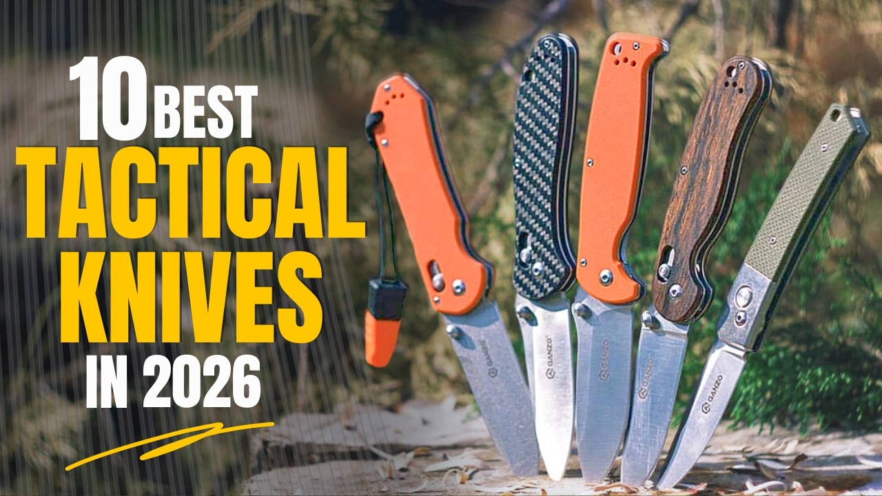 10 Best Tactical Knives You Should Buy Now IN 2026