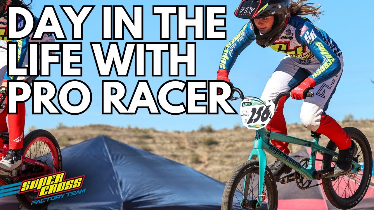 Day in the life of Pro BMX Racer Lexis Colby!! ⚡️
