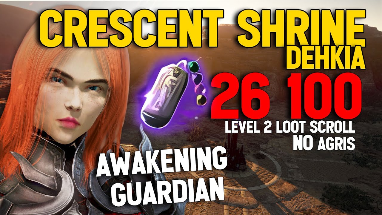 BDO Dehkia Crescent Shrine Awakening Guardian 26 100 /hr (Lv2 Only) NO AGRIS
