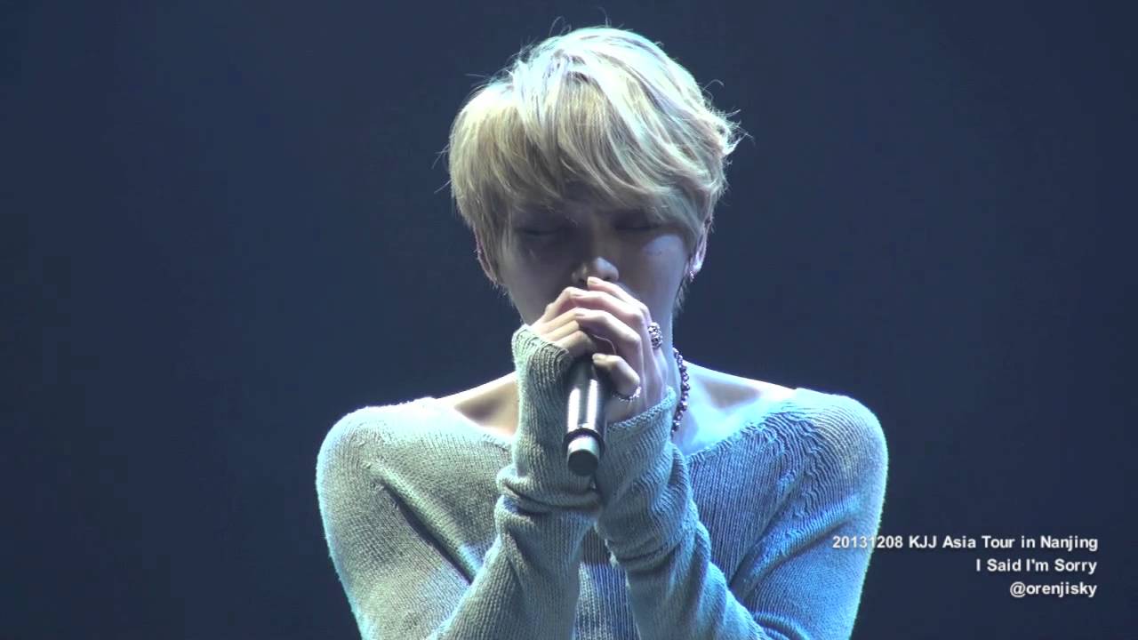 20131208 Kim Jaejoong Asia Tour in Nanjing - I Said I'm Sorry (그랬지)