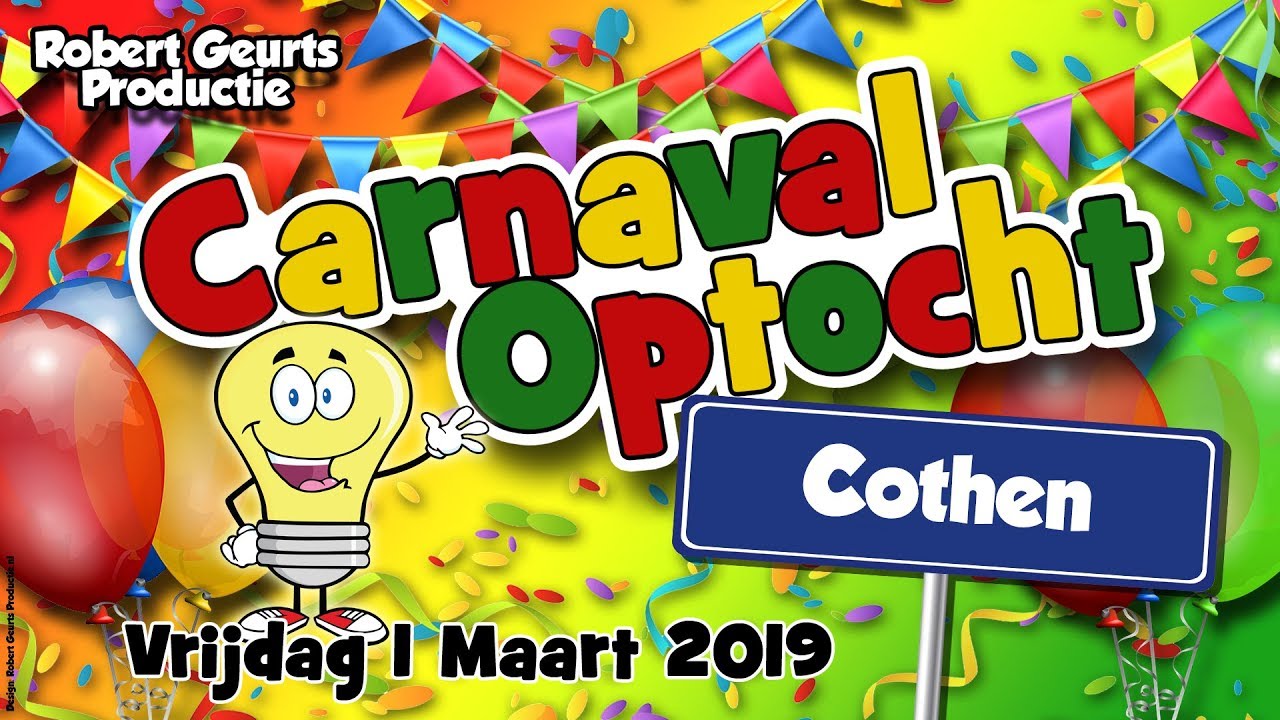 Verlichte Optocht Cothen  1-3-2019