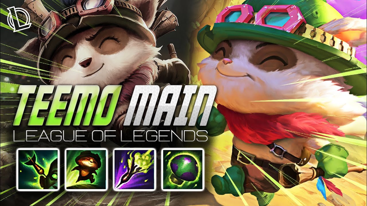 TEEMO MONTAGE - TEEMO MAIN | Ez LoL Plays [60 FPS]