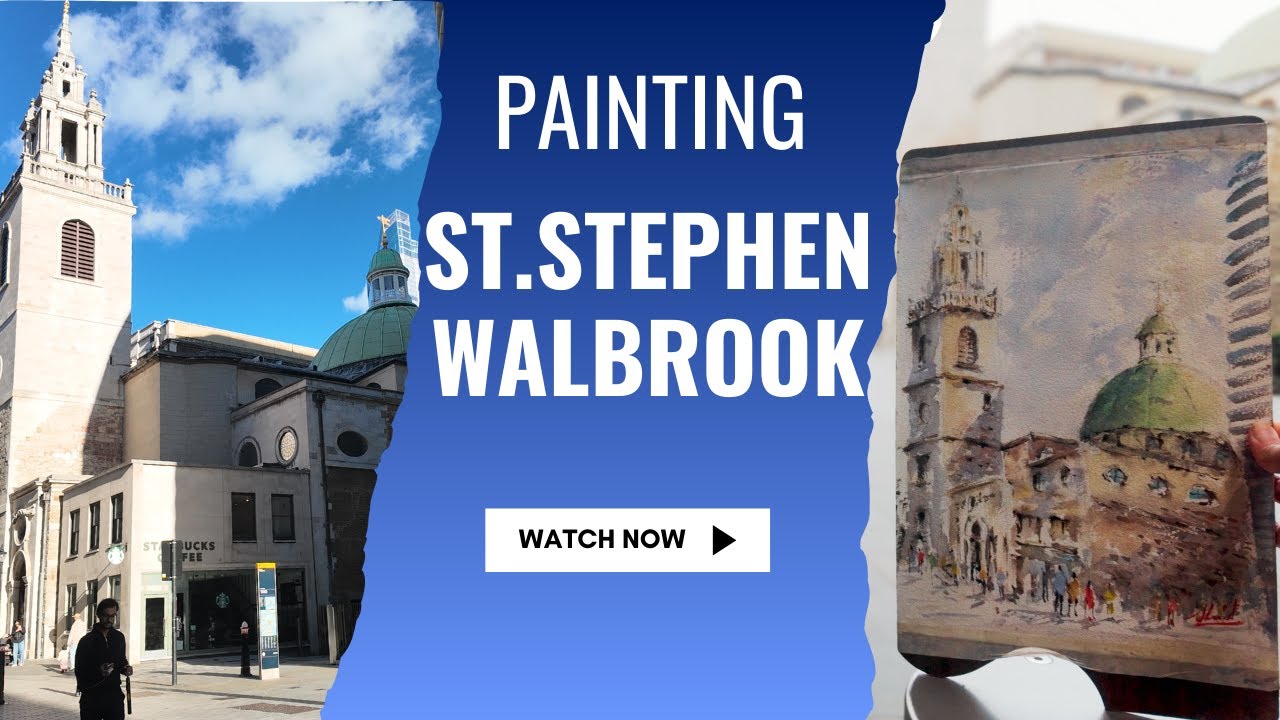 Painting the Hidden Masterpiece of London: St Stephen Walbrook