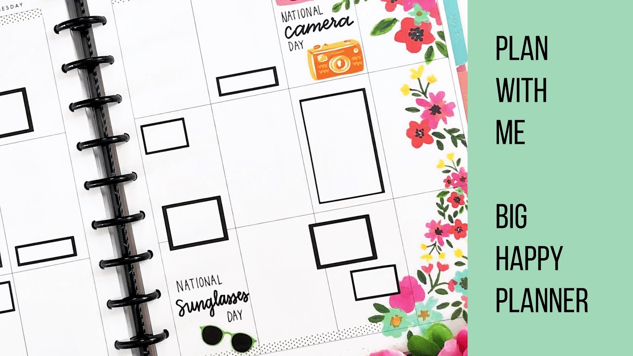 Plan with Me // Big Happy Planner // June 24-30, 2019