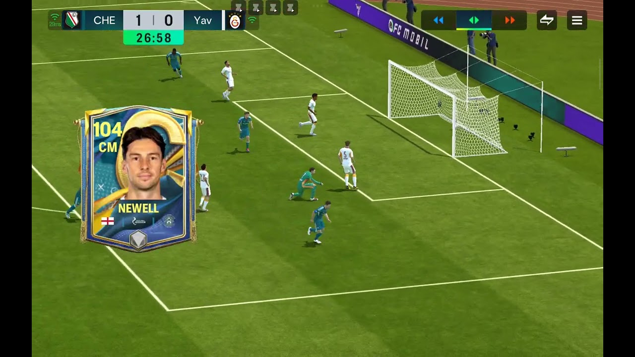 Gram jeden mecz w FC MOBILE