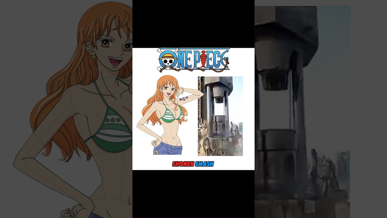 One Piece Waifu Vs Hydraulic Impact Press #onepiece #memes #waifu