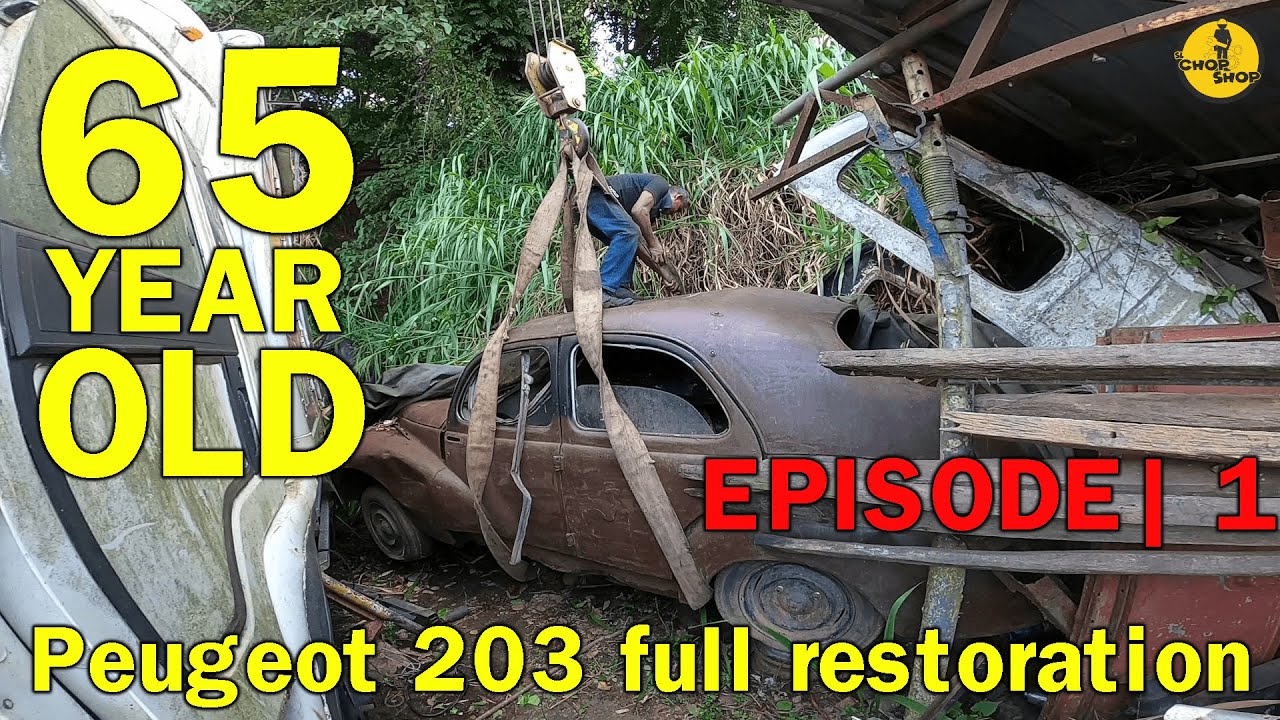 65 year old Peugeot 203 full  restoration | EPISODE 1