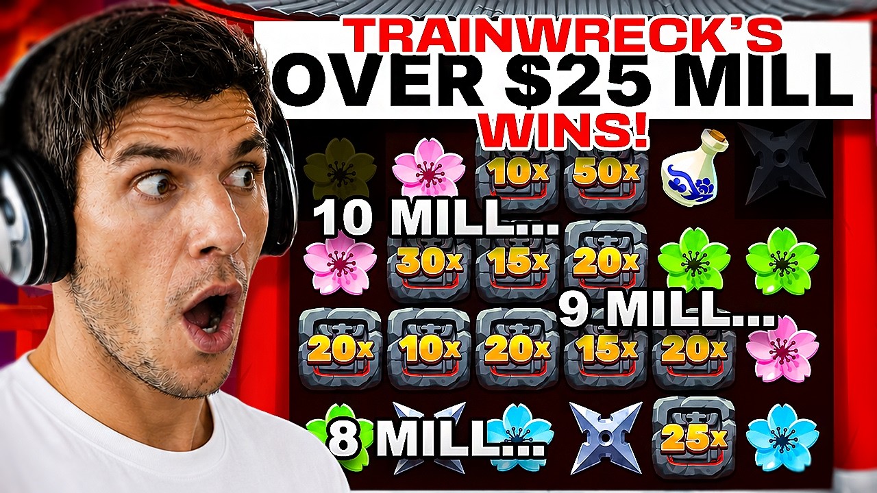 TRAINWRECKS WINS $10 MILLION ON THE MOST RANDOM SLOT!