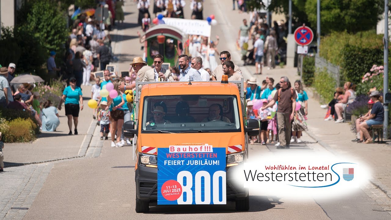800 Jahre Westerstetten - Festumzug