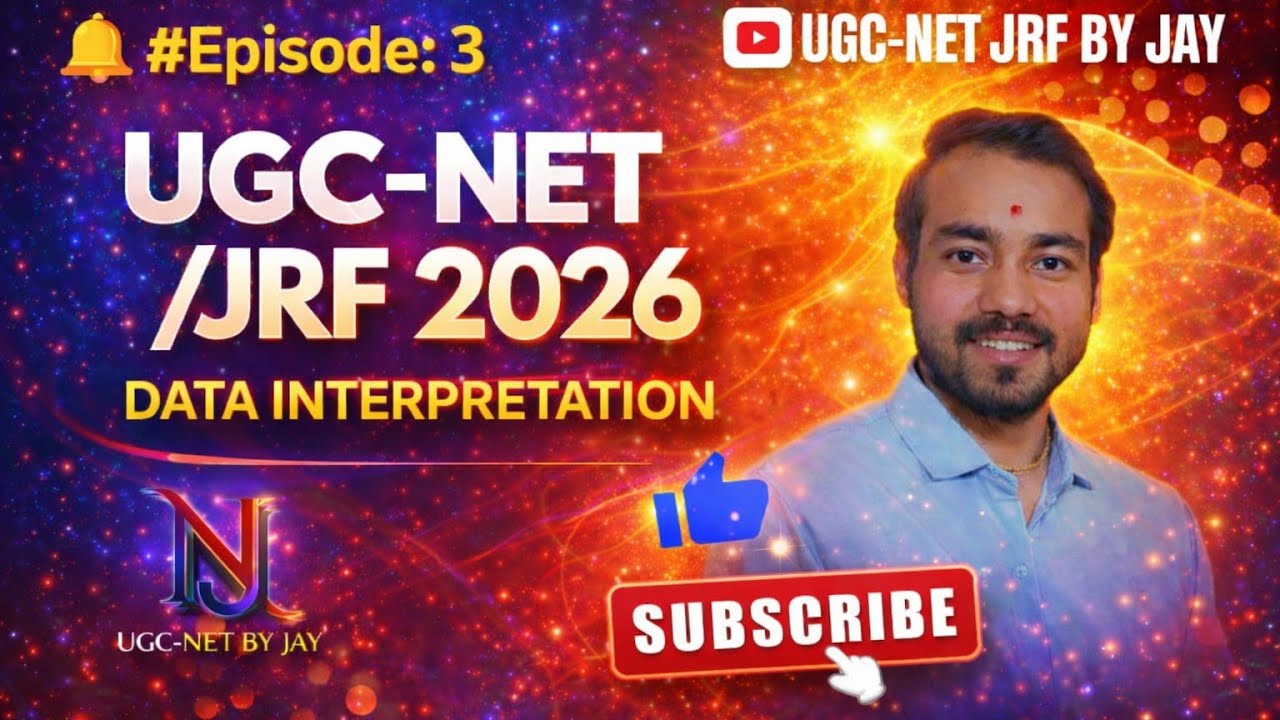 UGC-NETJRF 2026-27 DATA INTERPRETATION DI #ugcnetdi #ugcnetpaper1 #ugcnet2026 