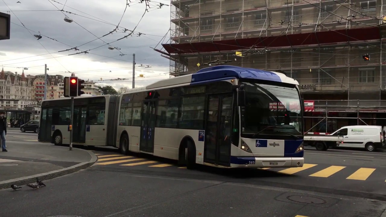 Vidéo spéciale sur les VanHool tl NEWAG300 & NEWAG330 [tl - lausanne]