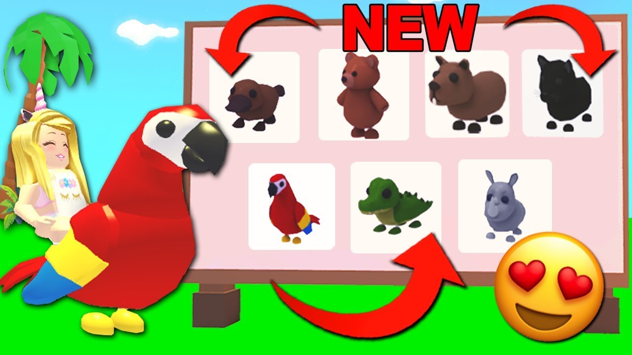 Buying ALL The NEW JUNGLE PETS In Adopt Me! (Roblox)