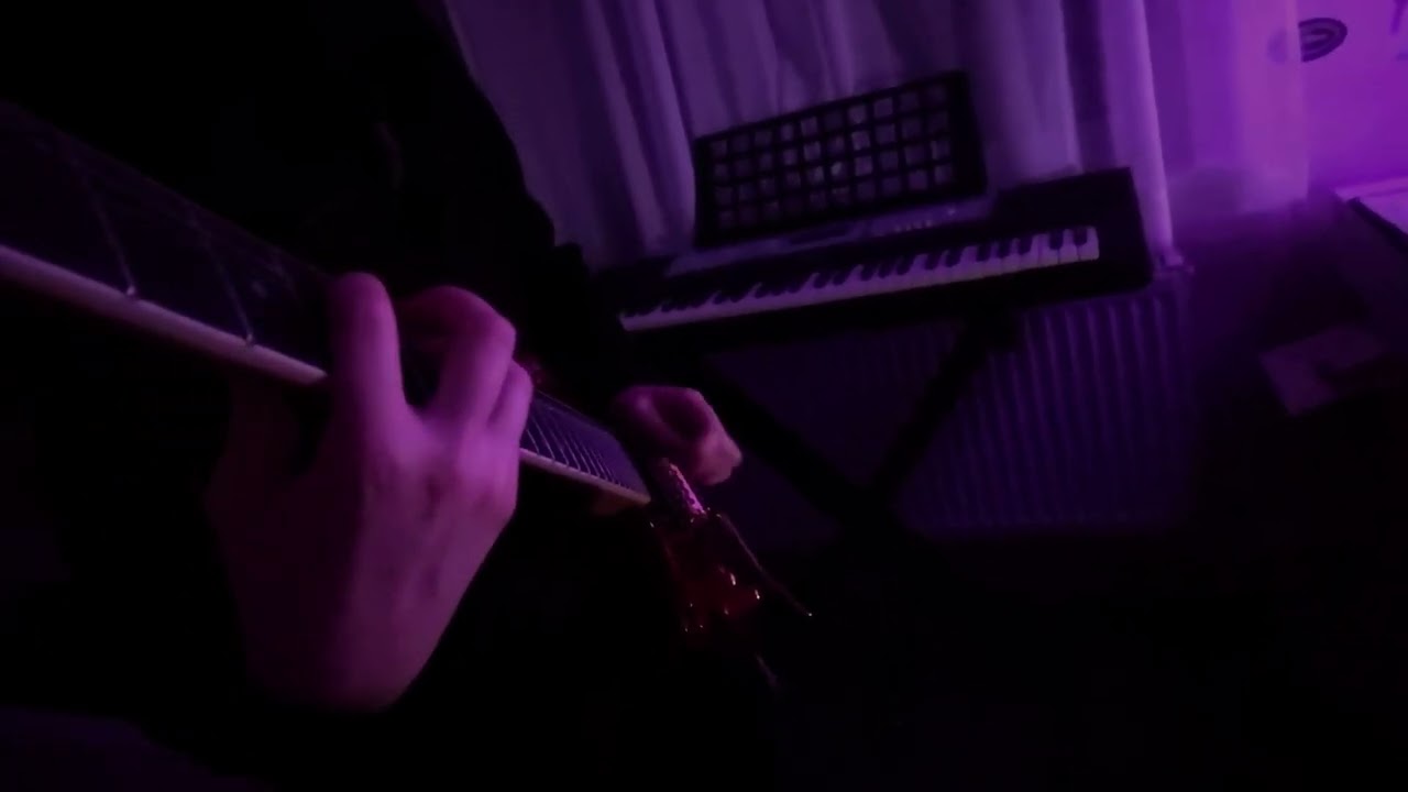 i wanna be your slave electric guitar cover