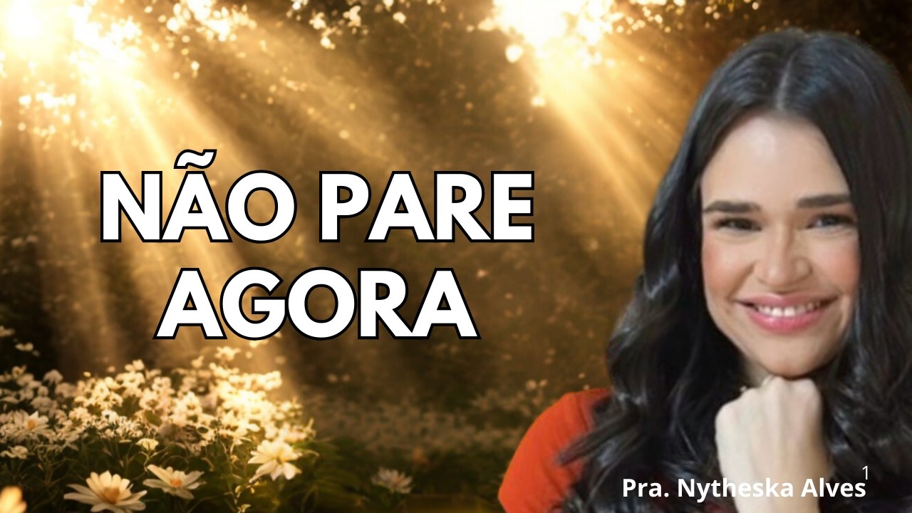 A Pressão Aumenta Quando a Promessa Se Aproxima.|Pra. Nytheska Alves
