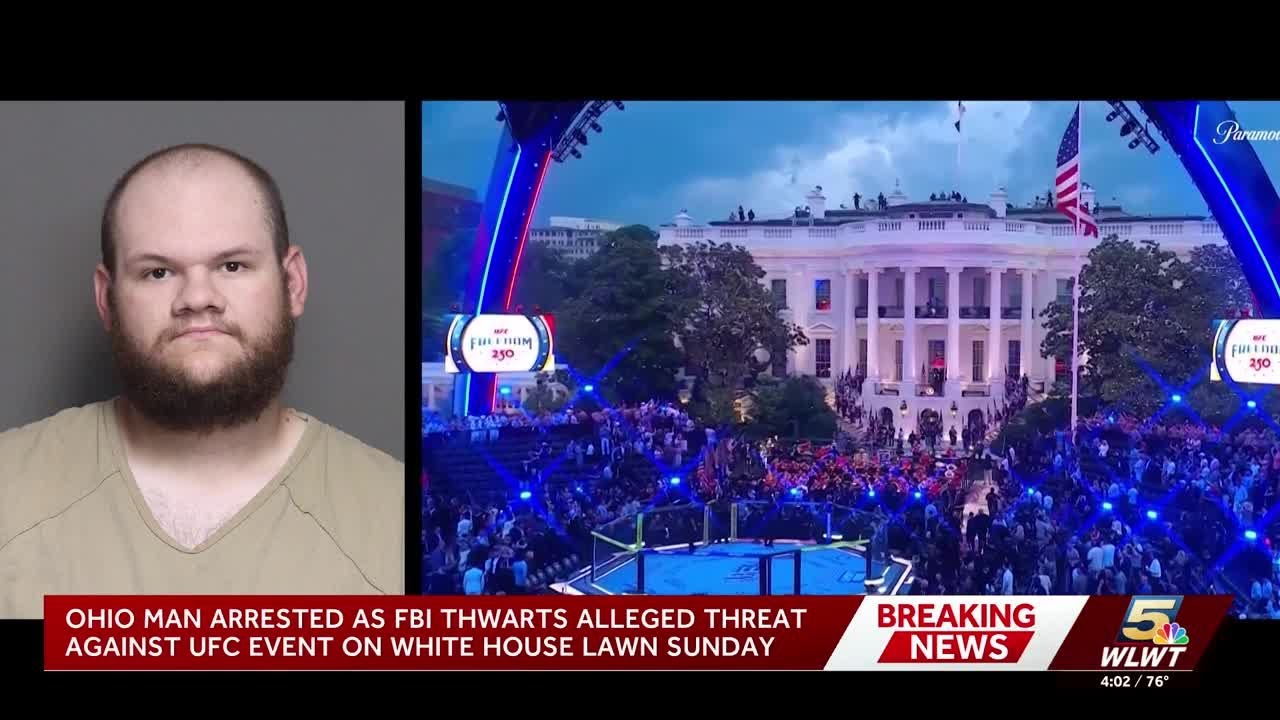 Ohio man among 5 arrested, charged in alleged White House UFC attack plot