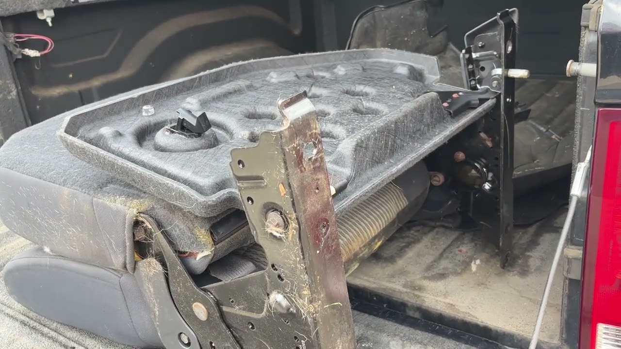 Dodge Ram Back Seat Remove