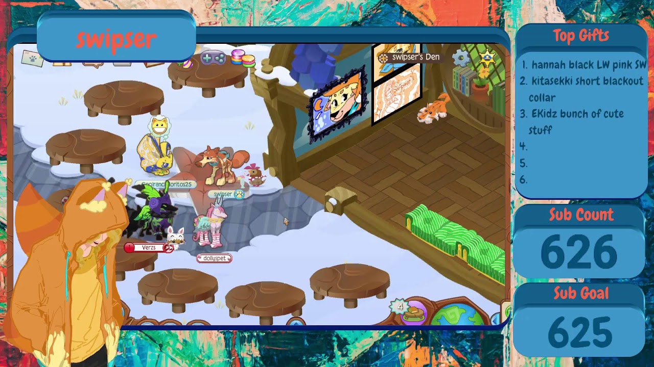 Swipser AJ forty-fifth Stream!! We playing animal jam and transformice maybe?!