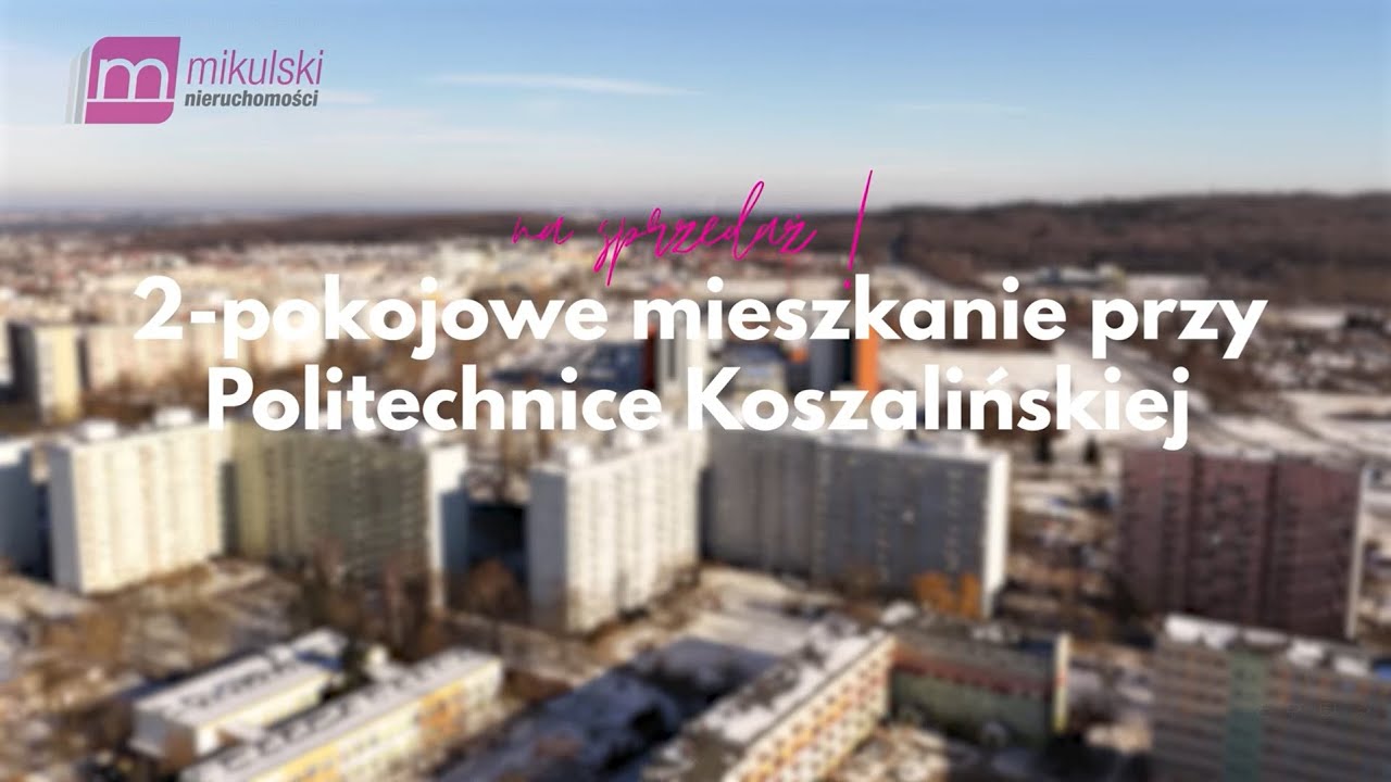 Koszalin 2 pokoje przy Politechnice Koszalińskiej
